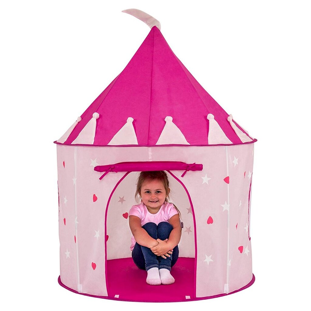 Vaikiška palapinė Iplay Princesės rūmai kaina ir informacija | Vaikų žaidimų nameliai | pigu.lt