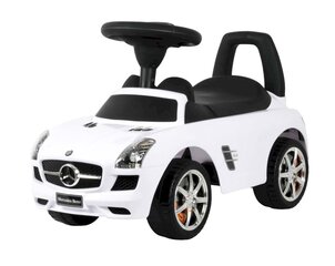 Stumiamas automobilis Mercedes SLS, baltas kaina ir informacija | Žaislai kūdikiams | pigu.lt