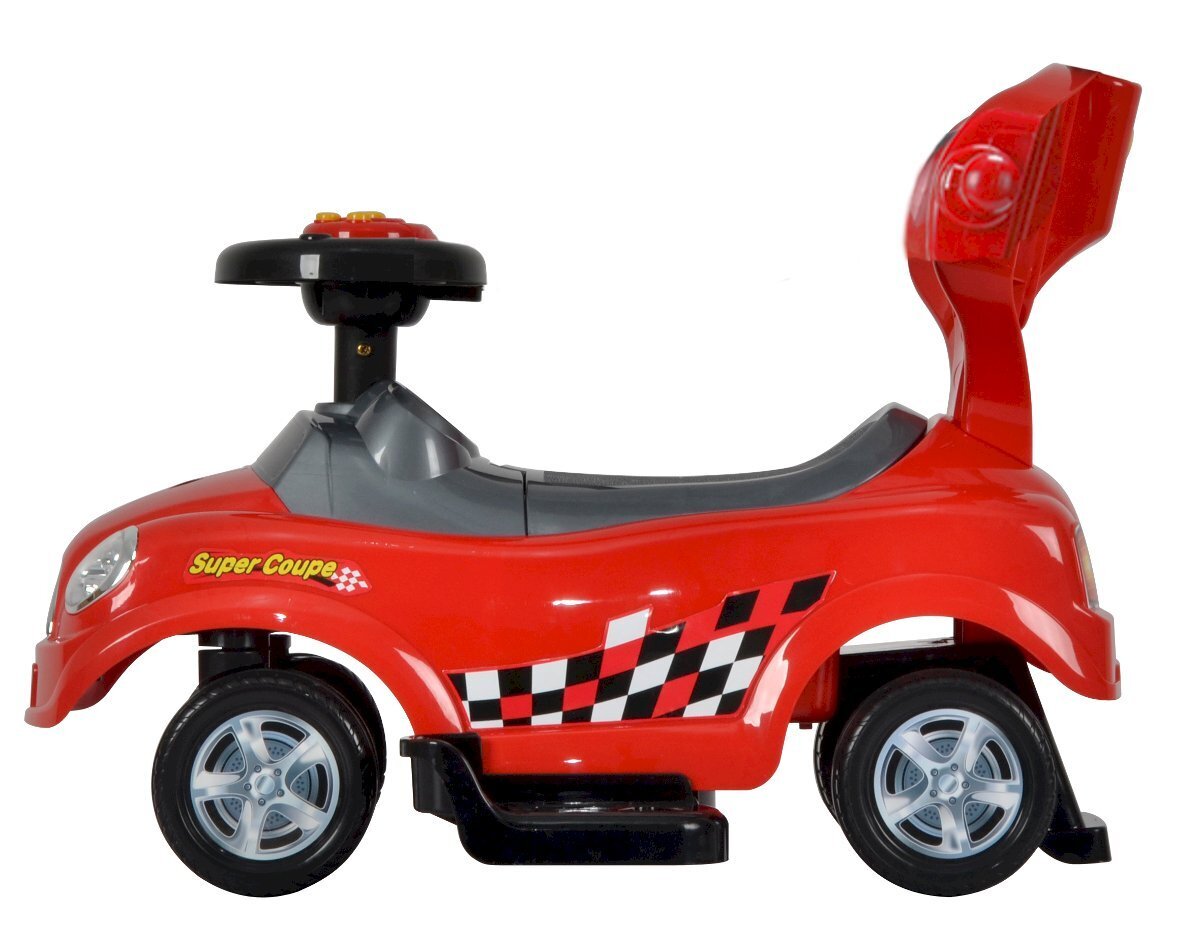 Stumiamas automobilis vaikams, raudonas kaina ir informacija | Žaislai kūdikiams | pigu.lt