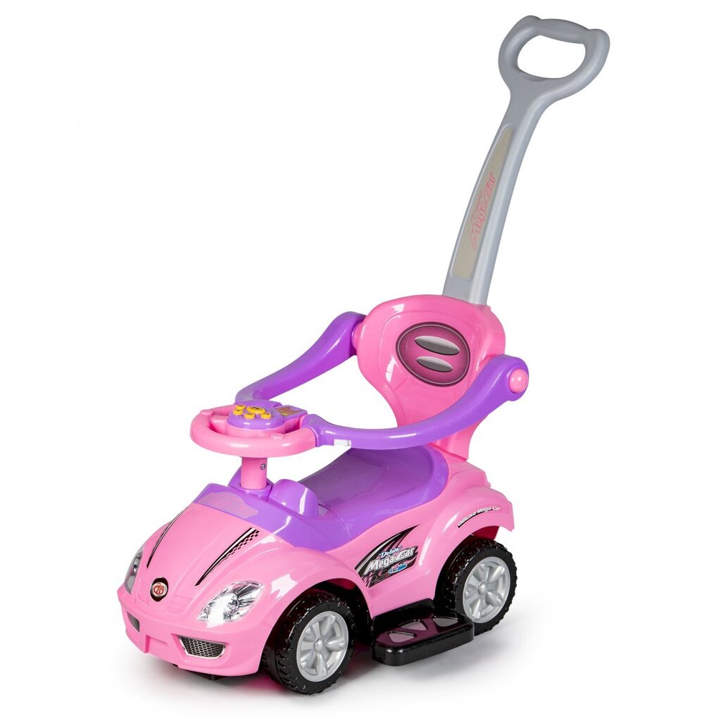 Stumiamas automobilis Sun Baby 3in1, rožinis kaina ir informacija | Žaislai kūdikiams | pigu.lt