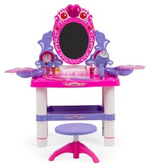 Vaikiškas kosmetinis staliukas su priedais Multistore, 24 d. kaina ir informacija | Žaislai mergaitėms | pigu.lt