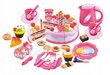 Žaislinis gimtadienio vaišių rinkinys Play House, rožinis kaina ir informacija | Žaislai mergaitėms | pigu.lt