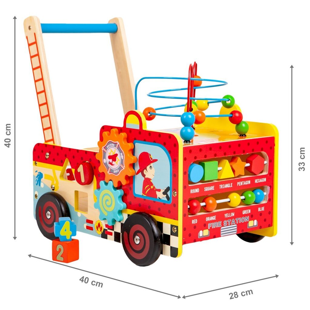 Medinis stumdukas Ecotoys kaina ir informacija | Žaislai kūdikiams | pigu.lt