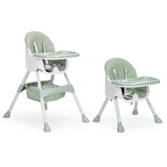 Maitinimo kėdutė 2in1 Ecotoys, žalia kaina ir informacija | Maitinimo kėdutės | pigu.lt