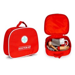 Игрушечная медицинская сумка Ecotoys, 9 д. цена и информация | Игрушки для девочек | pigu.lt