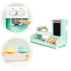 Деревянное кафе-пекарня Ecotoys цена и информация | Игрушки для девочек | pigu.lt