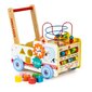 Edukacinis medinis stumdukas greitoji pagalba 2in1 Ecotoys, baltas, HM013239, 6d. цена и информация | Žaislai kūdikiams | pigu.lt