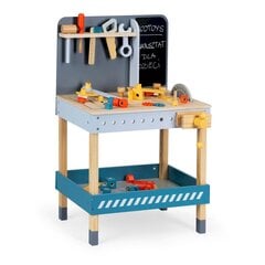 Деревянная мастерская для детей с инструментами - 47 эко-игрушек цена и информация | Игрушки для мальчиков | pigu.lt