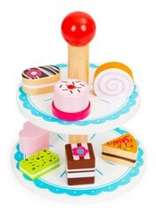 Набор для торта Ecotoys, деревянный цена и информация | Игрушки для девочек | pigu.lt