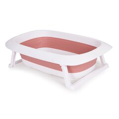 Складная детская ванночка со сливом Fudge, розовая цена и информация | Товары для купания | pigu.lt