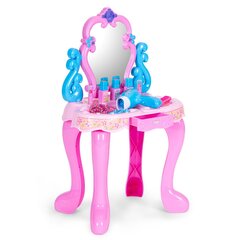 Детский косметический столик с косметикой и светодиодными звуками, 13 элементов цена и информация | Игрушки для девочек | pigu.lt