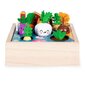 Žaislinė ūkininkavimo lysvė su daržovėmis Ecotoys, 8 d. цена и информация | Žaislai mergaitėms | pigu.lt