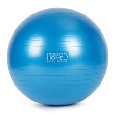 Gimnastikos kamuolys Modern Home, 65cm, mėlynas kaina ir informacija | Gimnastikos kamuoliai | pigu.lt