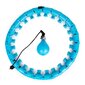 Gimnastikos lankas Hula hoop, 47cm, mėlynas kaina ir informacija | Gimnastikos lankai ir lazdos | pigu.lt