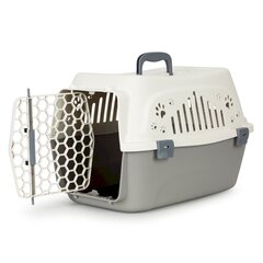 Большой закрытый ящик для домашних животных, серый цена и информация | Переноски, сумки | pigu.lt