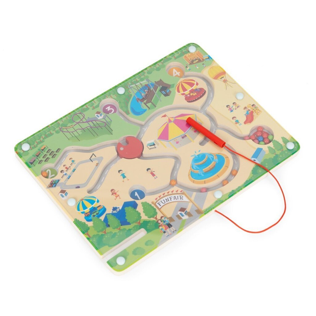 Magnetinis labirinto žaidimas Ecotoys kaina ir informacija | Lavinamieji žaislai | pigu.lt
