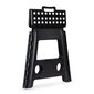 Sulankstoma taburetė Modernhome PJJFS004-C, juoda kaina ir informacija | Lauko kėdės, foteliai, pufai | pigu.lt