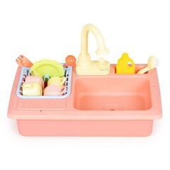 Кухонная мойка с краном, 12 шт., розовая цена и информация | Игрушки для девочек | pigu.lt