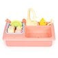 Žaislinė virtuvės kriauklė su čiaupu, 12 d., rožinė kaina ir informacija | Žaislai mergaitėms | pigu.lt