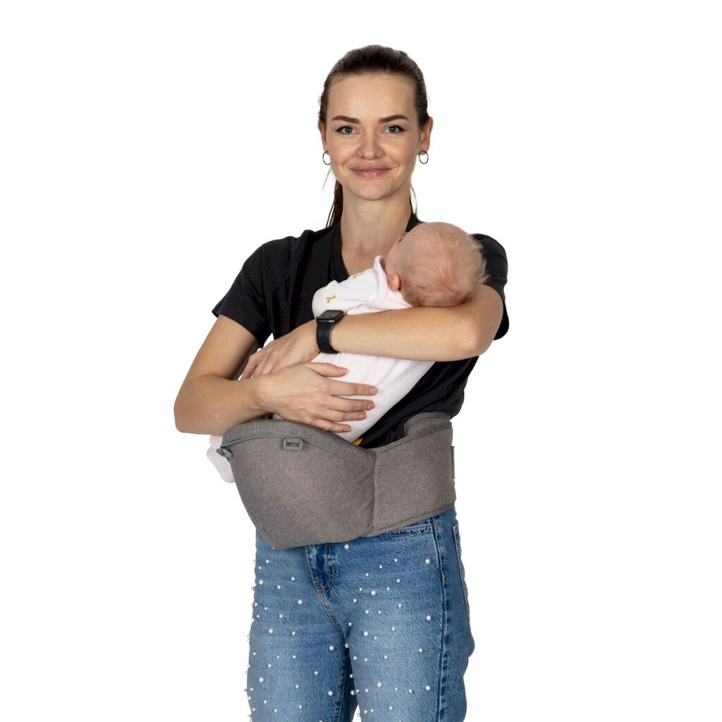 Kūdikių nešioklė Ecotoys, ruda kaina ir informacija | Nešioklės | pigu.lt