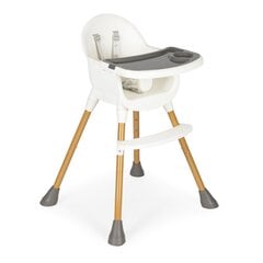 Детский стульчик, Ecotoys, белый цена и информация | Стульчики для кормления | pigu.lt