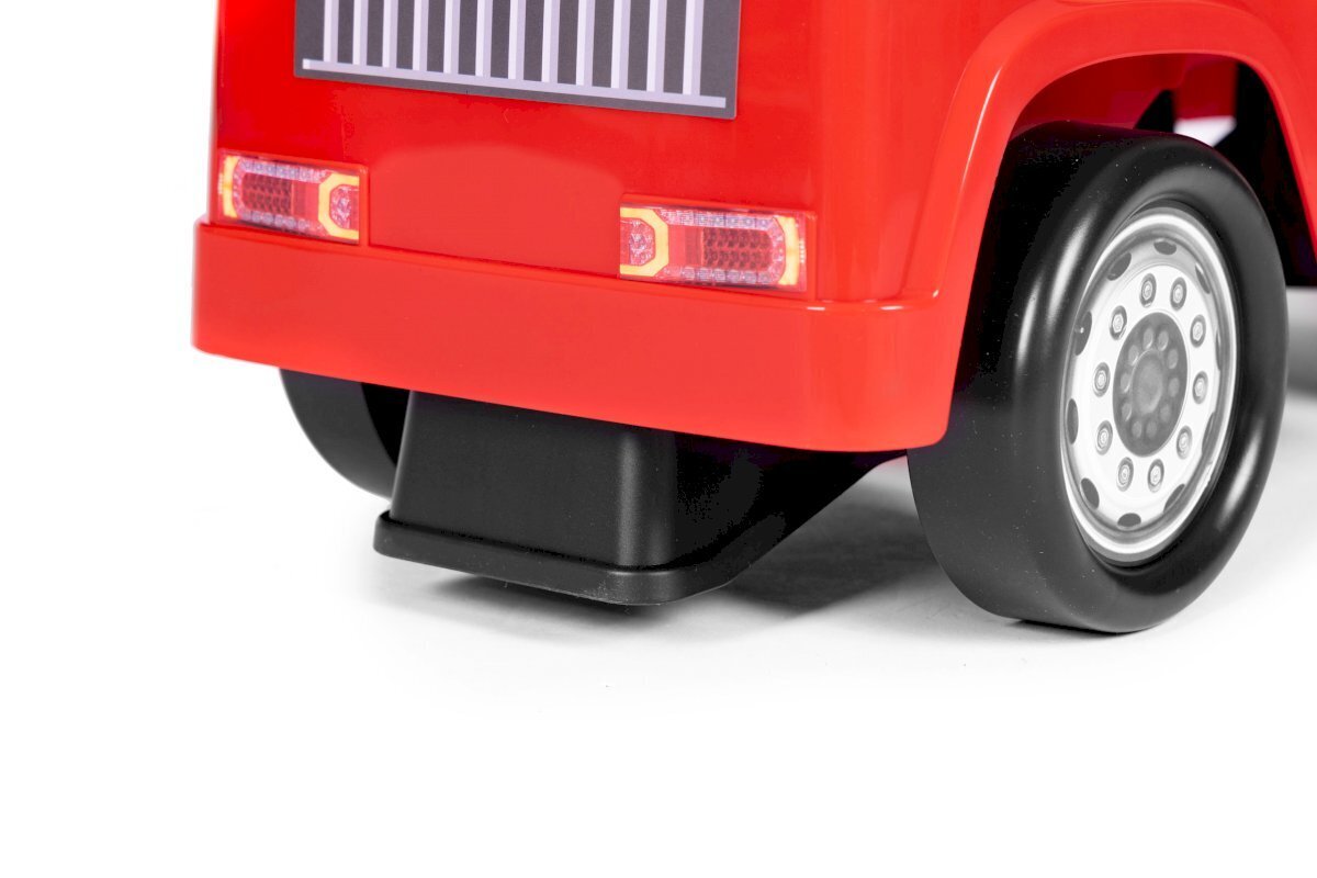 Stumdomas gaisrinės automobilis vaikams Actros Mercedes-Benz, raudonas цена и информация | Žaislai kūdikiams | pigu.lt