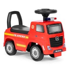 Детский раздвижной автомобиль, пожарная служба, красный цена и информация | Игрушки для малышей | pigu.lt