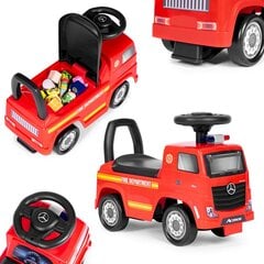Детский раздвижной автомобиль, пожарная служба, красный цена и информация | Игрушки для малышей | pigu.lt