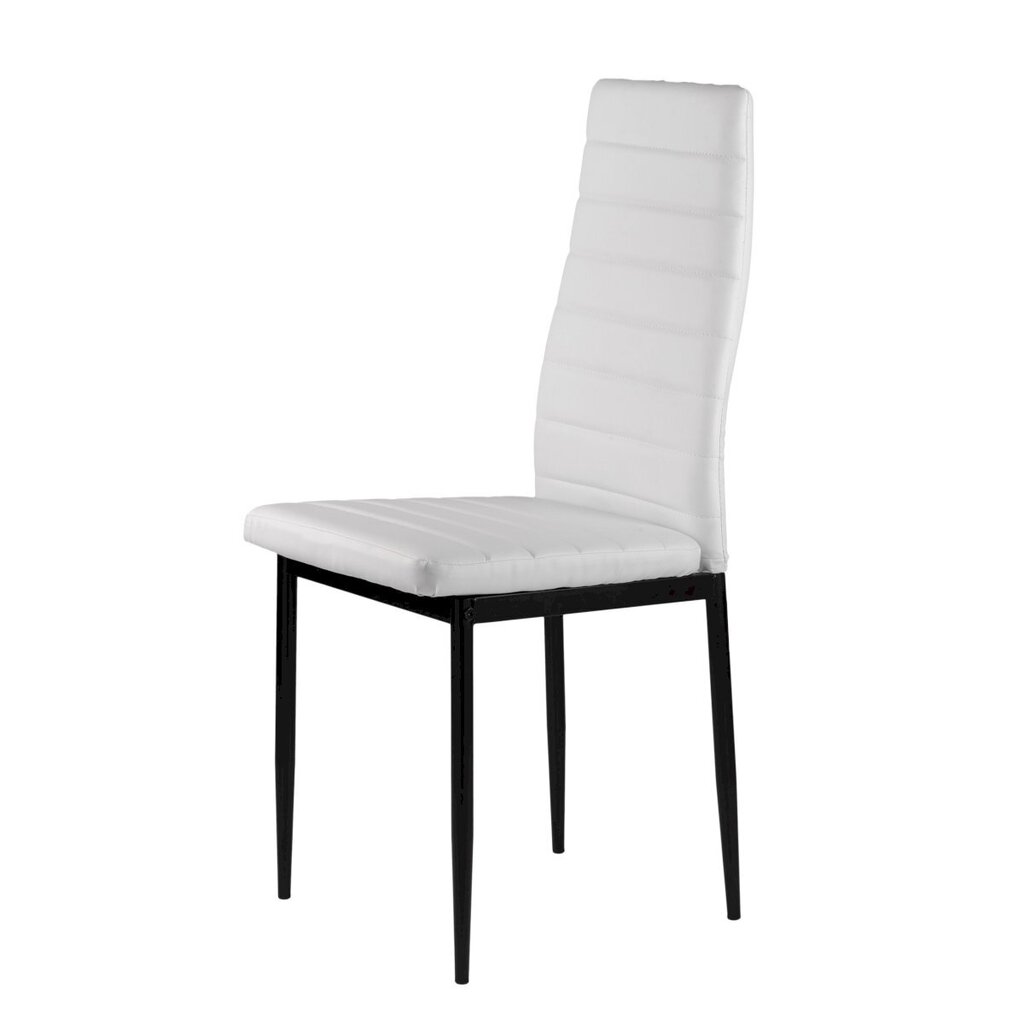 4-ių kėdžių komplektas ModerHome DC855, baltas kaina ir informacija | Virtuvės ir valgomojo kėdės | pigu.lt