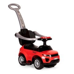 Stumdukas-automobilis Rider Walker Pusher 3in1, raudonas kaina ir informacija | Žaislai kūdikiams | pigu.lt