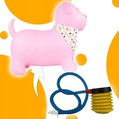Pripučiamas guminis šokliukas Šuniukas su pompa kaina ir informacija | Žaislai kūdikiams | pigu.lt
