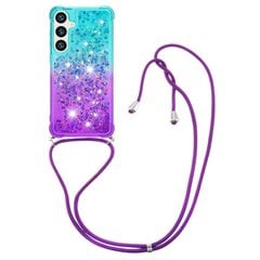 Твердый силиконовый чехол (TPU) „Strap“ Shine - мятный/фиолетовый (Galaxy S24+) цена и информация | Чехлы для телефонов | pigu.lt