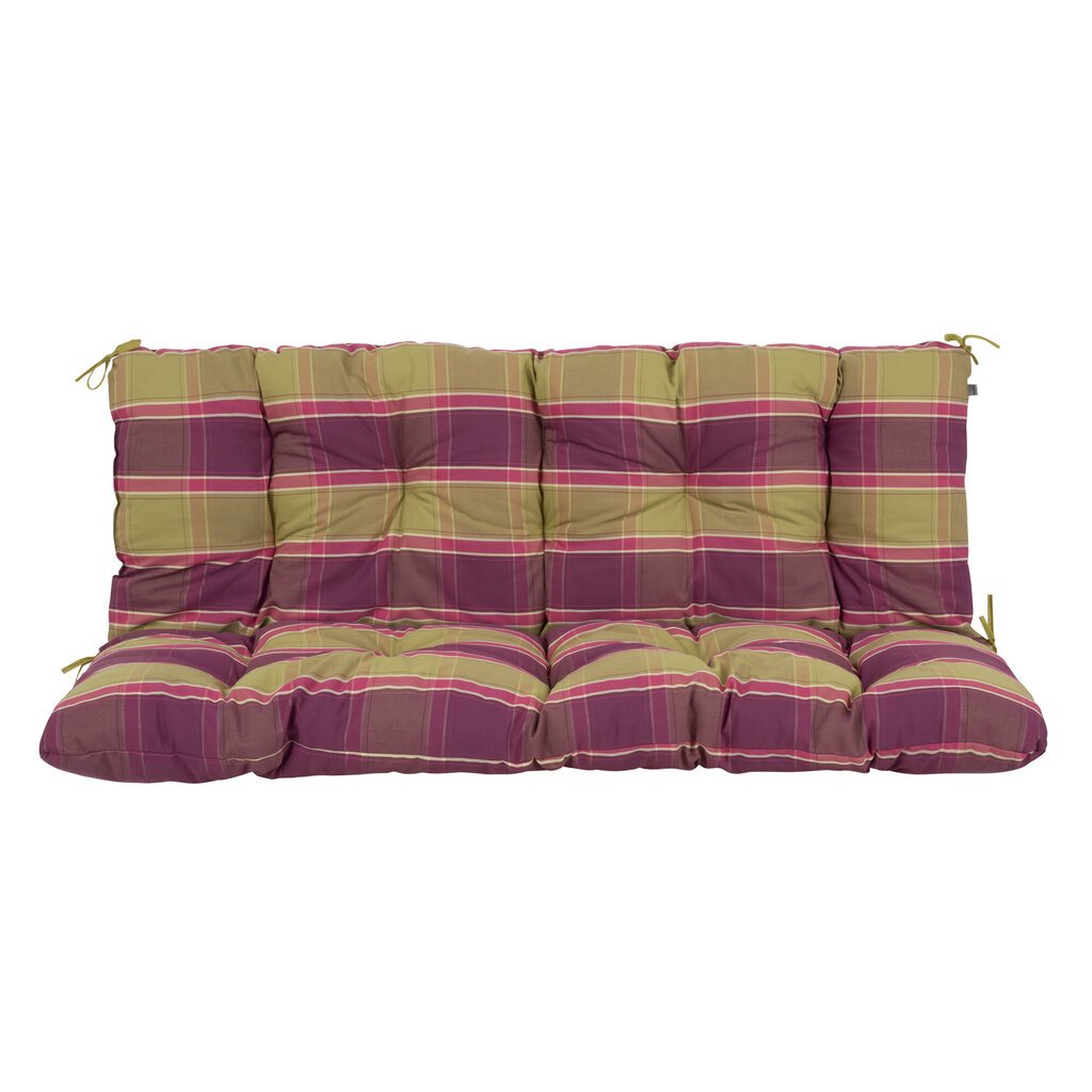 Sūpynių pagalvė Patio Frigiliana, violetinė/žalia kaina ir informacija | Pagalvės, užvalkalai, apsaugos | pigu.lt