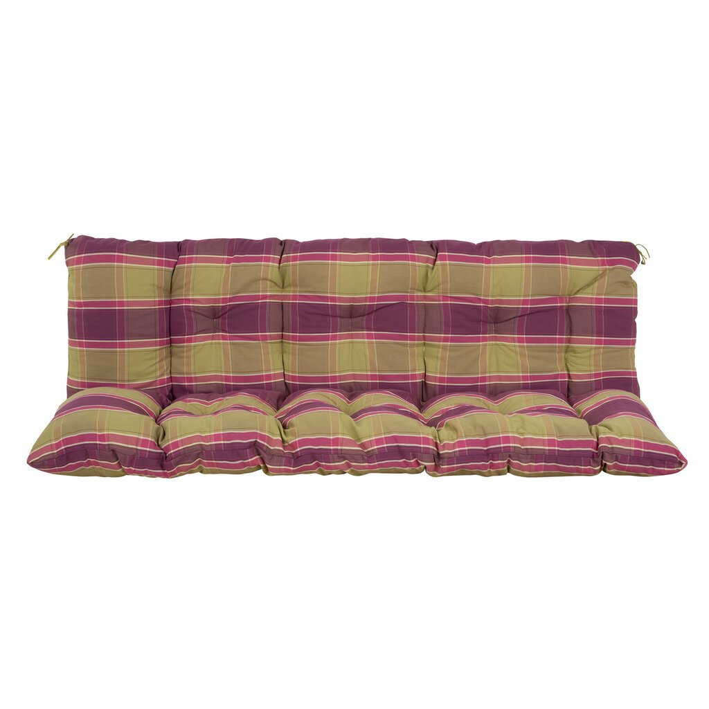 Sūpynių pagalvė Patio Frigiliana, violetinė/žalia цена и информация | Pagalvės, užvalkalai, apsaugos | pigu.lt