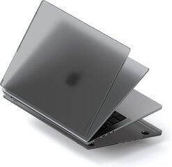 SATECHI "Eco Hardshell" dėklas, suderinamas su "MacBook Pro" 14 colių dėklu 2021 A2485 - Lengvas ir plonas - "MacBook" šakotuvui ir adapteriui pritaikytas dizainas - (tamsus) kaina ir informacija | Krepšiai, kuprinės, dėklai kompiuteriams | pigu.lt