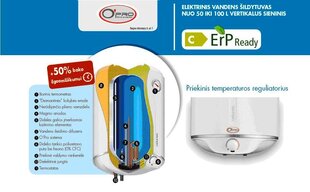 Prekė su pažeista pakuote. Elektrinis vandens šildytuvas Atlantic VM100 Expert, vertikalus 100L kaina ir informacija | Santechnikos prekės su pažeista pakuote | pigu.lt