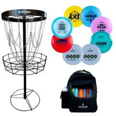 Disko golfo rinkinys Viking Discs Challenger, įvairių spalvų kaina ir informacija | Viking Sportas, laisvalaikis, turizmas | pigu.lt