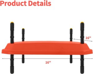 Šildymo plokštė viščiukams ir ančiukams Eachbid, 40.6cm x 40.6cm kaina ir informacija | Prekės ūkiniams gyvūnams | pigu.lt