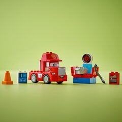 Konstruktorius Makas lenktynėse Lego Duplo kaina ir informacija | Konstruktoriai ir kaladėlės | pigu.lt