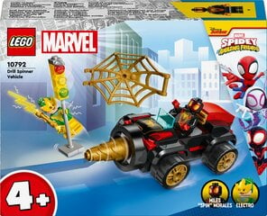 10792 LEGO® Marvel Транспортное средство-бур Супергеройский боевик цена и информация | Конструкторы и кубики | pigu.lt