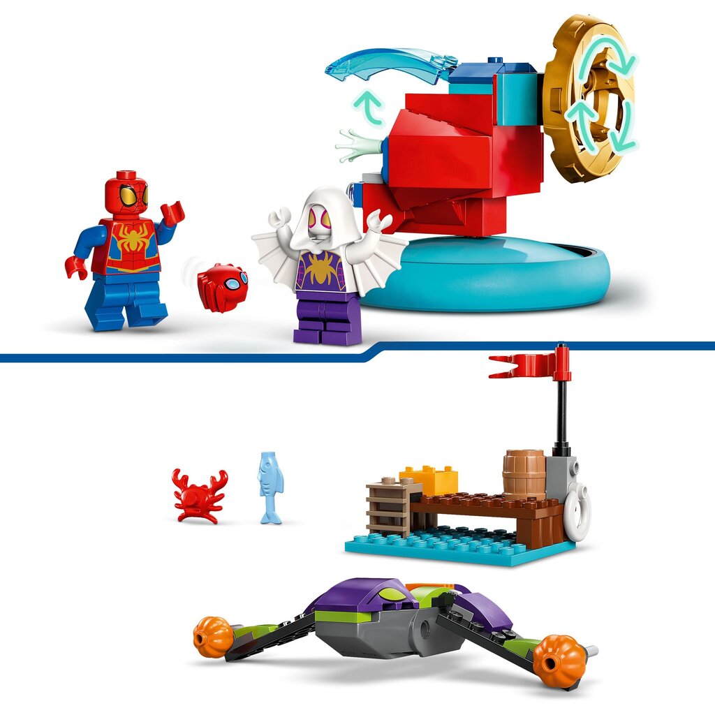 10793 LEGO® Marvel Voriukas prieš Žaliąjį gobliną Superherojų žaislas kaina ir informacija | Konstruktoriai ir kaladėlės | pigu.lt