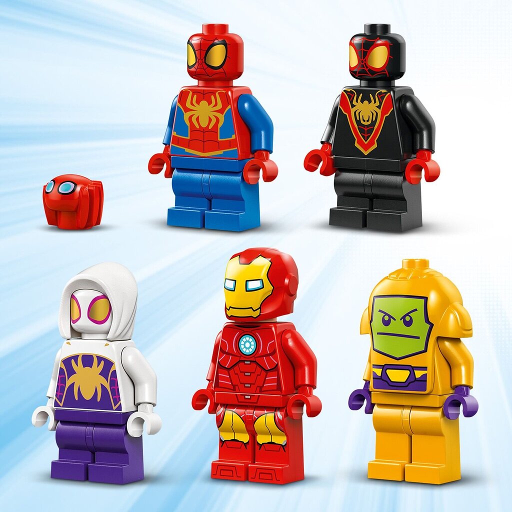 10794 LEGO® Marvel Voriuko komandos voratinklių sukimo būstinė kaina ir informacija | Konstruktoriai ir kaladėlės | pigu.lt