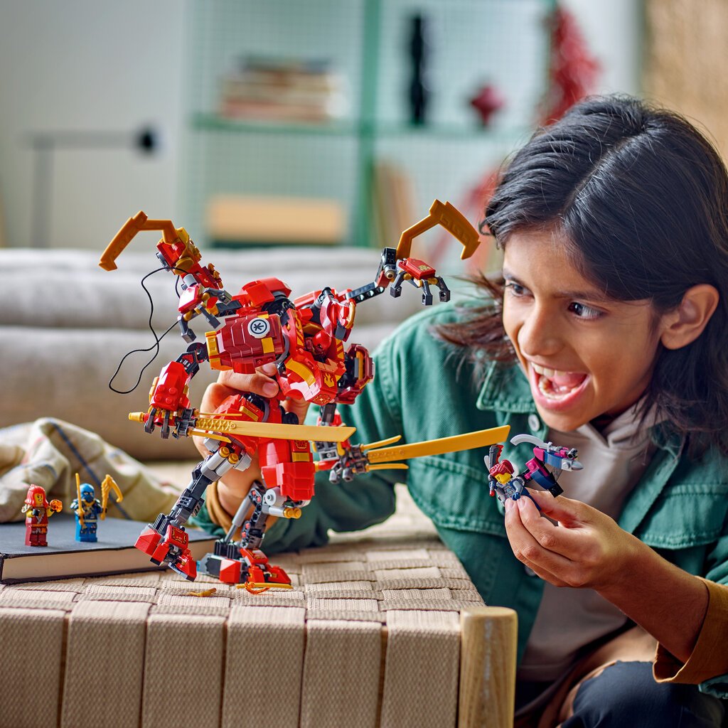 71812 LEGO® Ninjago Nindzės Kai laipiojantis robotas kaina ir informacija | Konstruktoriai ir kaladėlės | pigu.lt