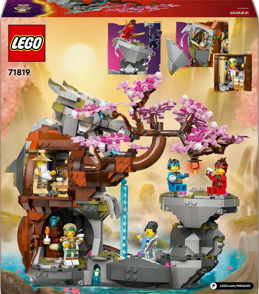 71819 LEGO® Ninjago Akmeninė drakono šventovė цена и информация | Konstruktoriai ir kaladėlės | pigu.lt