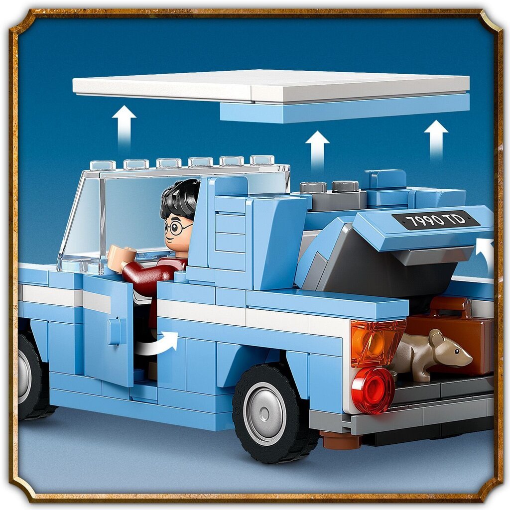 76424 LEGO® Harry Potter Skraidantis automobilis Ford Anglia kaina ir informacija | Konstruktoriai ir kaladėlės | pigu.lt