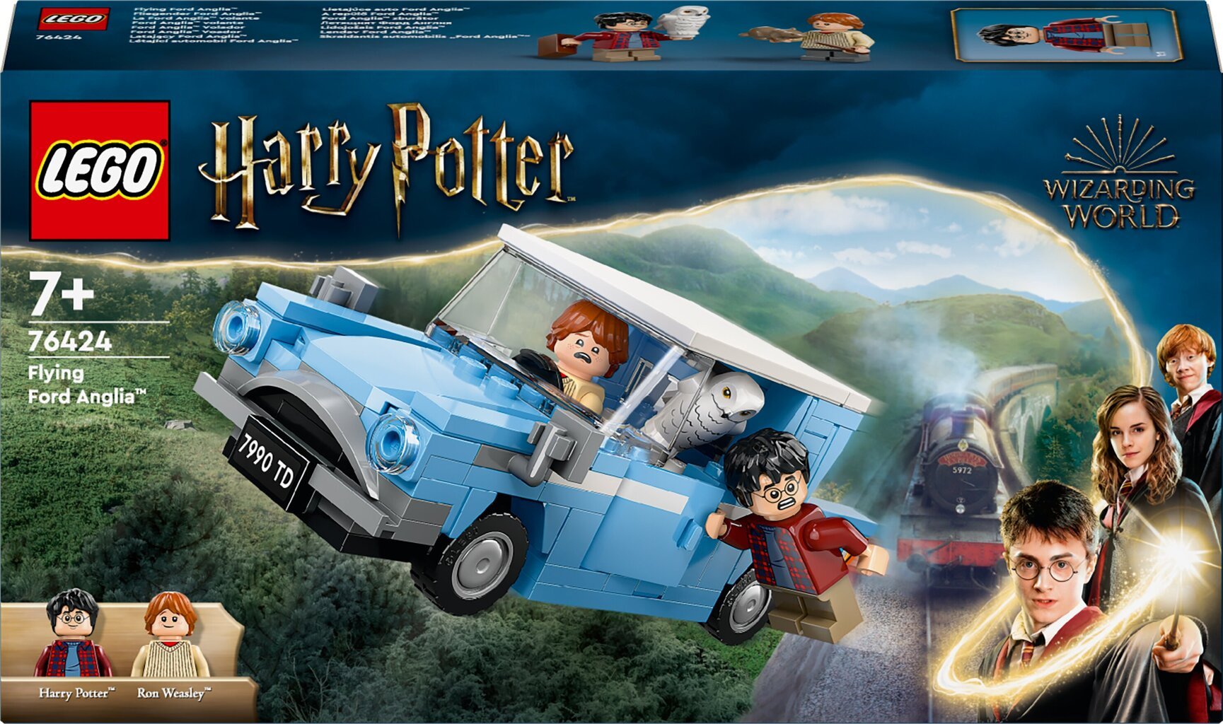 76424 LEGO® Harry Potter Летающий автомобиль Ford Anglia цена | pigu.lt