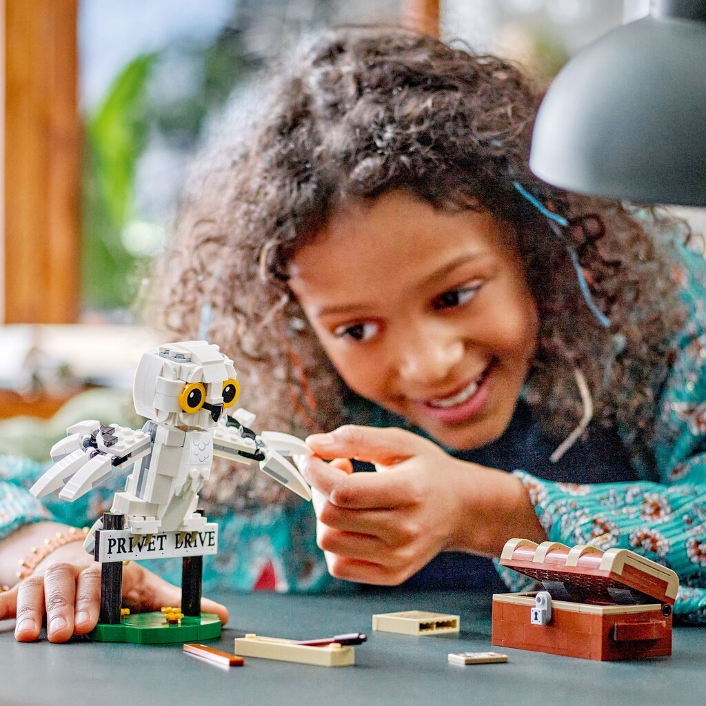 76425 LEGO® Harry Potter Hedviga ketvirtame Ligustrų gatvės name цена и информация | Konstruktoriai ir kaladėlės | pigu.lt