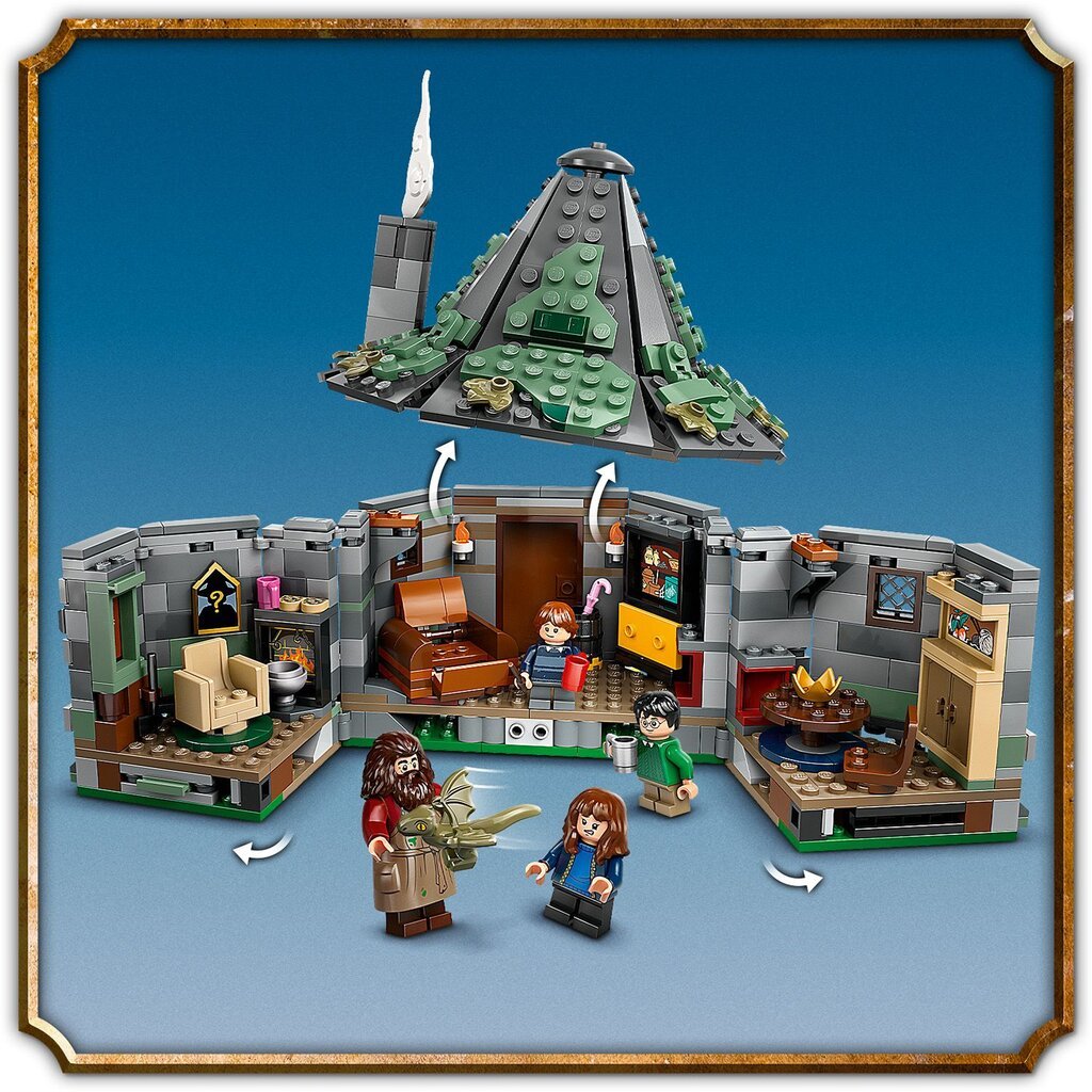 76428 LEGO® Harry Potter Hagrido trobelė: netikėtas apsilankymas kaina ir informacija | Konstruktoriai ir kaladėlės | pigu.lt