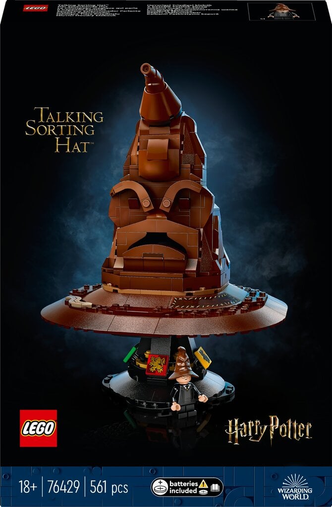 76429 LEGO® Harry Potter Kalbanti Paskirstymo kepurė kaina ir informacija | Konstruktoriai ir kaladėlės | pigu.lt