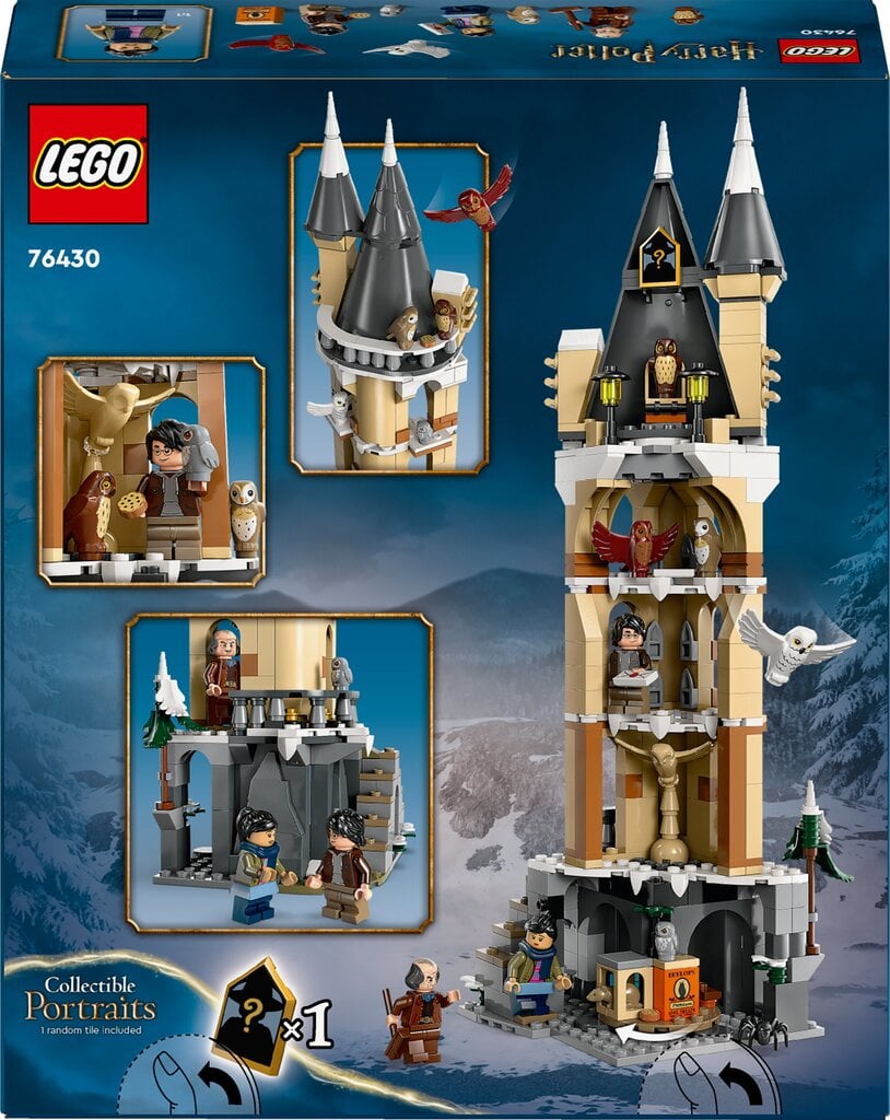 76430 LEGO® Harry Potter Hogvartso pilies pelėdynas kaina ir informacija | Konstruktoriai ir kaladėlės | pigu.lt